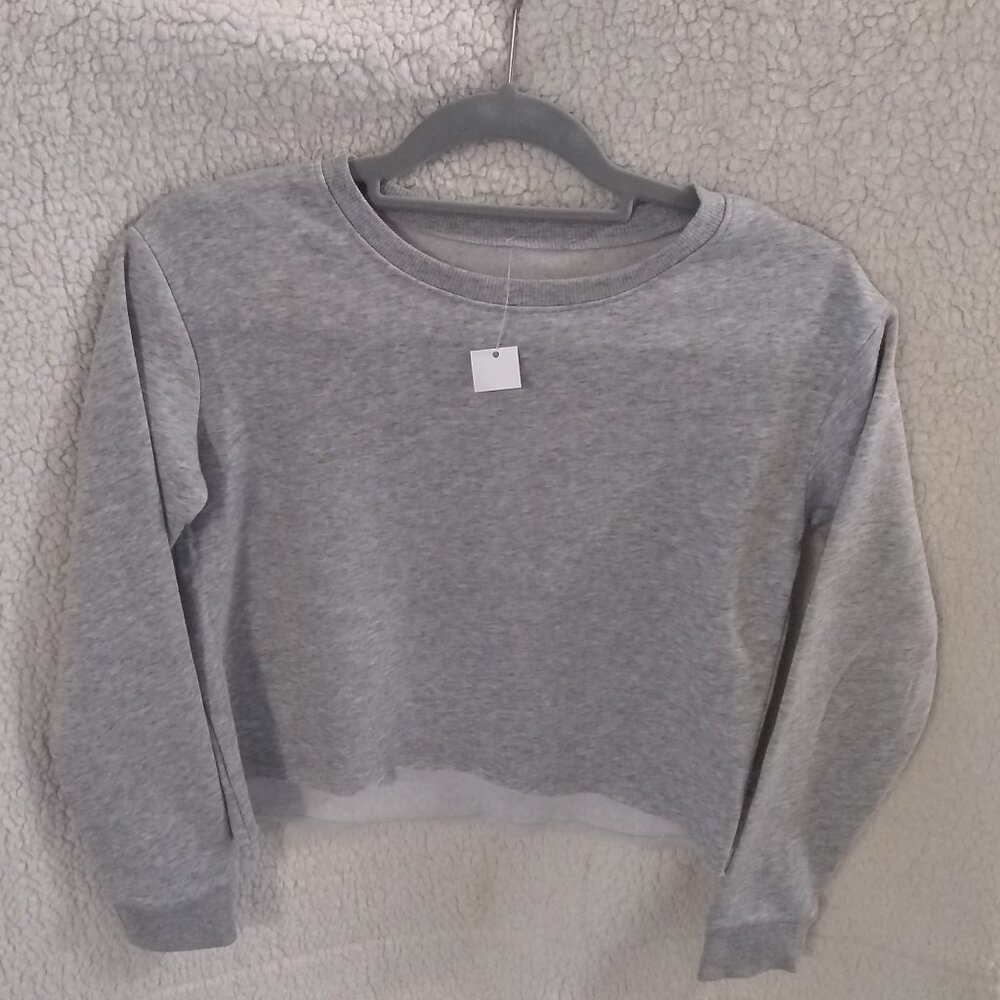 ✨Active Justice Grey Activewear Top – 12P Petite – NWT (Plastic Tag Attachment)✨